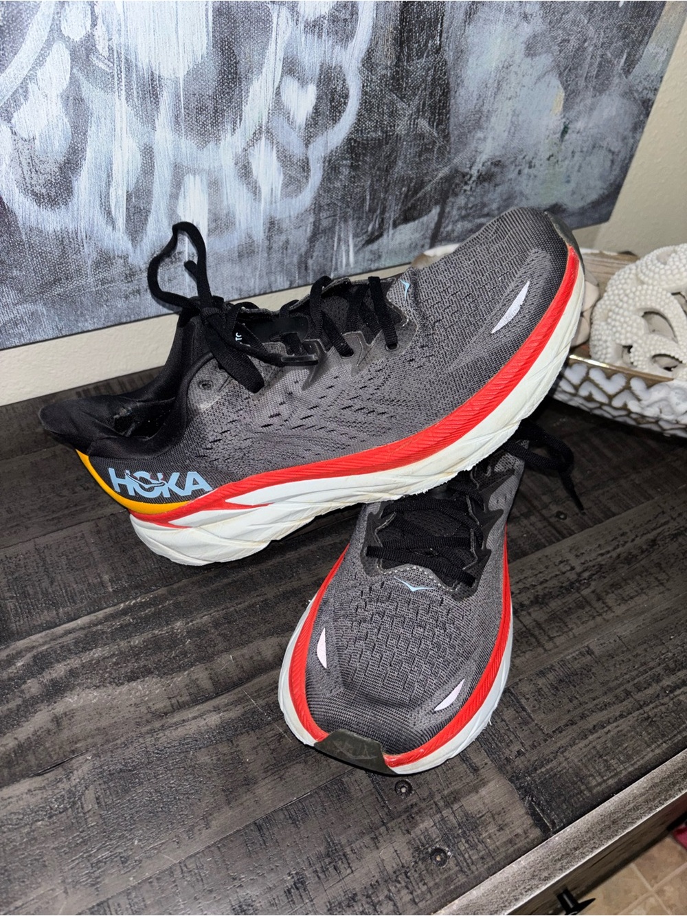 Hoka Clifton 8 MENS SZ 11D - Picture 8 of 16
